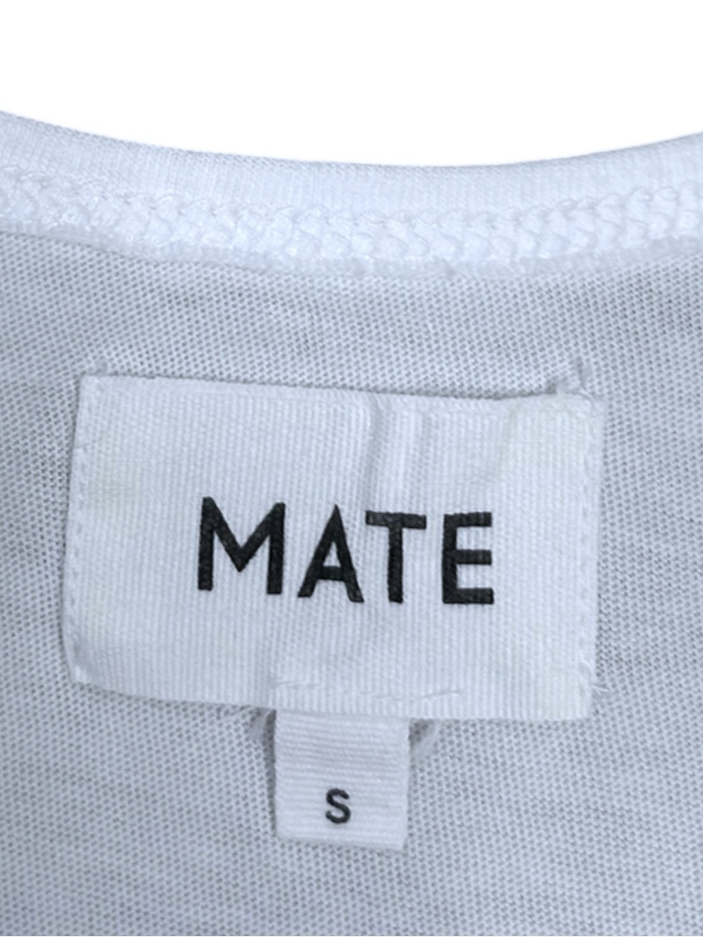 Mate the Label Organic Cotton Layering Tank True White Women’s Size Small - Picture 7 of 11